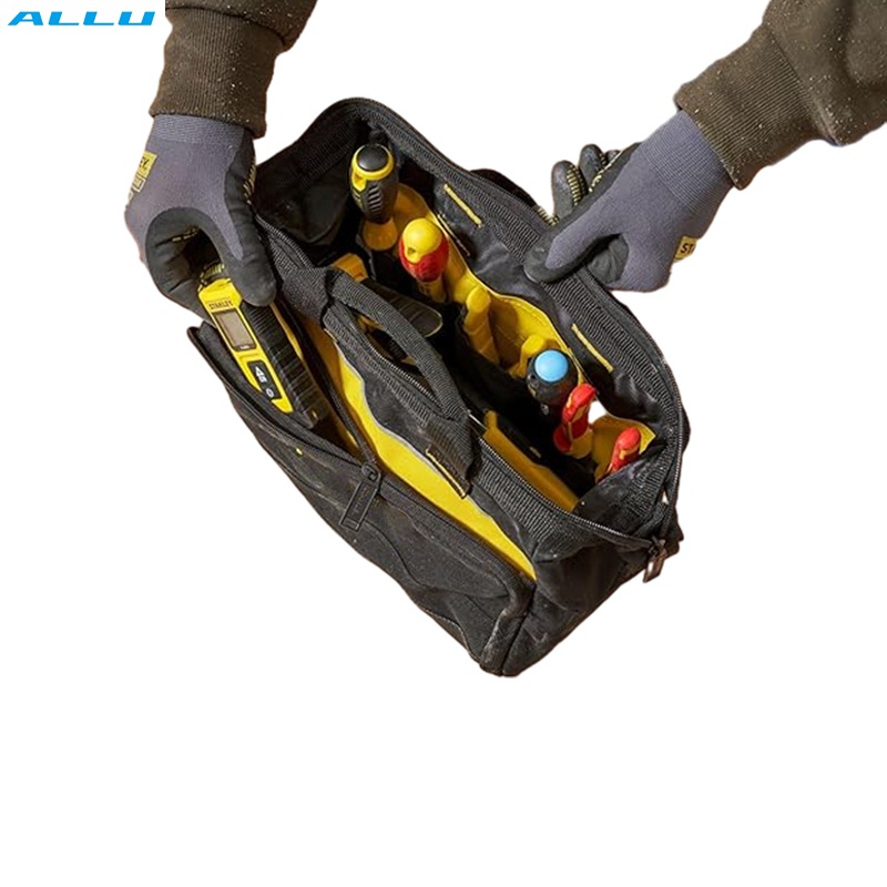 High Sale Spezialzweck Heavy Duty Reparatur Handwerkzeuge Tasche für Elektriker Aufbewahrung Kofferraum Tote Handtasche - ALLU