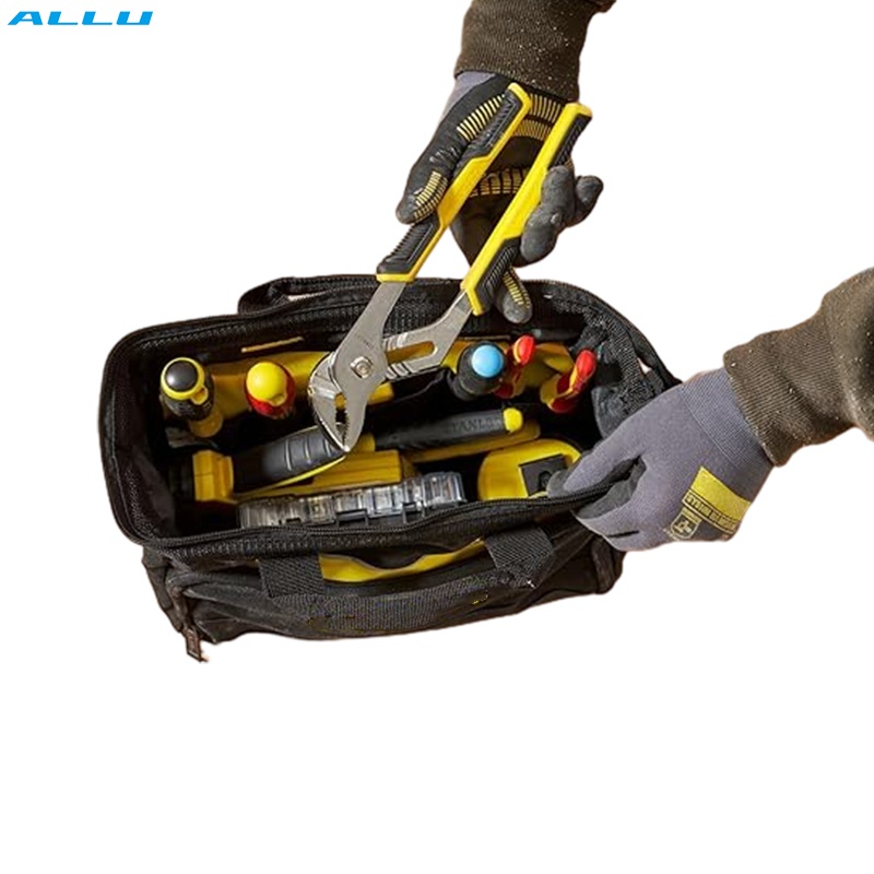 High Sale Spezialzweck Heavy Duty Reparatur Handwerkzeuge Tasche für Elektriker Aufbewahrung Kofferraum Tote Handtasche - ALLU