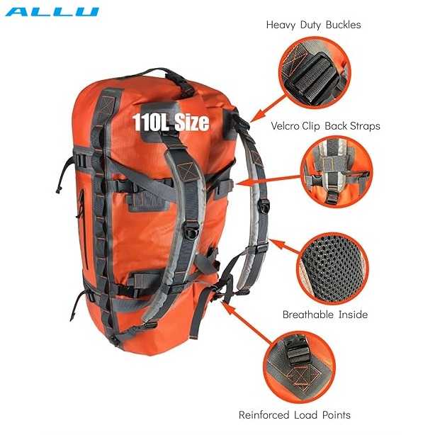 Großhandel 1680D Heavy Duty wasserdichte Tasche für Camping oder Motorradtasche - ALLU