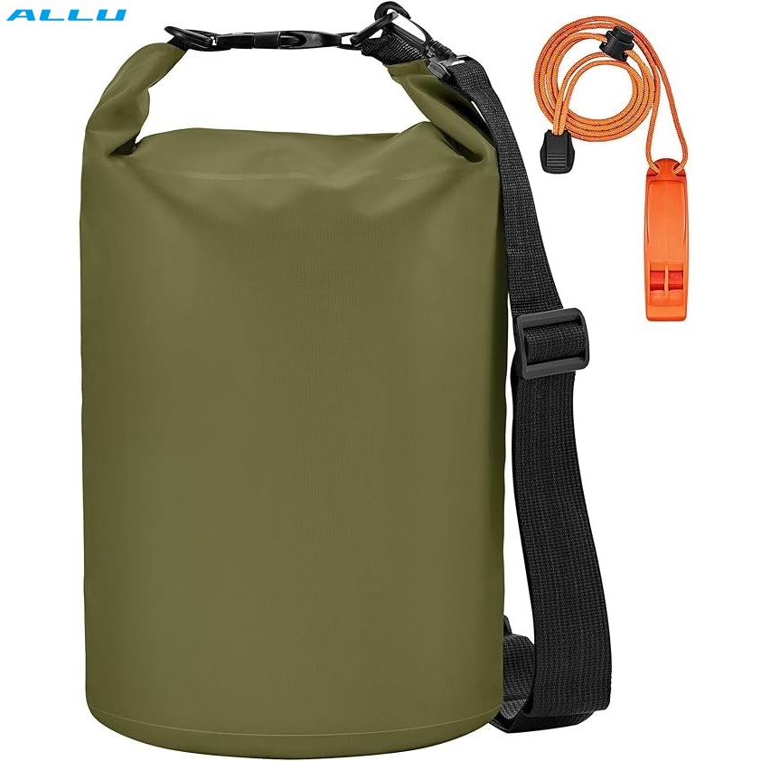 Benutzerdefinierter Schultergurt 30L wasserdichter Dry Bag Ocean Pack mit Pfeife für Bootfahren, Kajakfahren, Surfen, Rafting