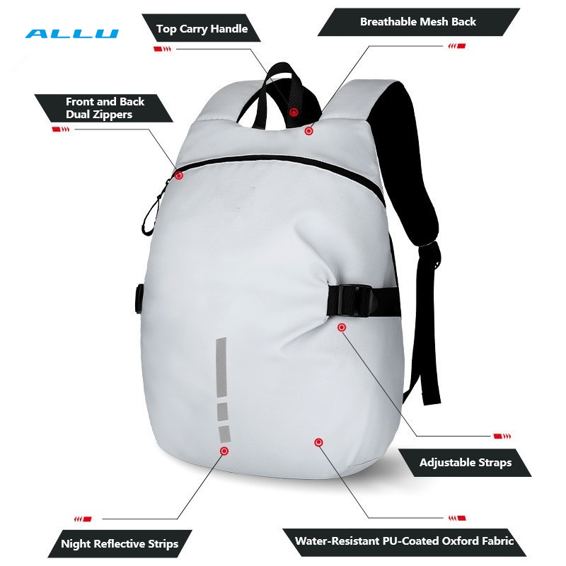 Mode Große Kapazität Neue Air Kissen Reiten Sport Rucksack Outdoor Professionelle Helm Reisetasche - ALLU