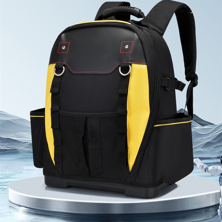 Robuste große Werkzeugtasche, individueller Werkzeugrucksack, weich gepolstert, Aufbewahrungstasche für Elektriker-Kits - UNEEDAL