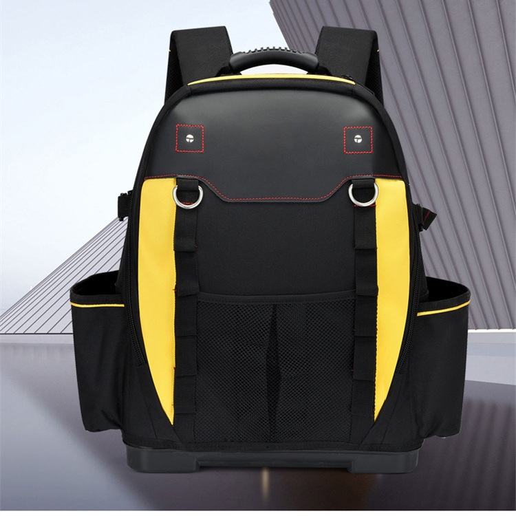 Robuste große Werkzeugtasche, individueller Werkzeugrucksack, weich gepolstert, Aufbewahrungstasche für Elektriker-Kits - UNEEDAL