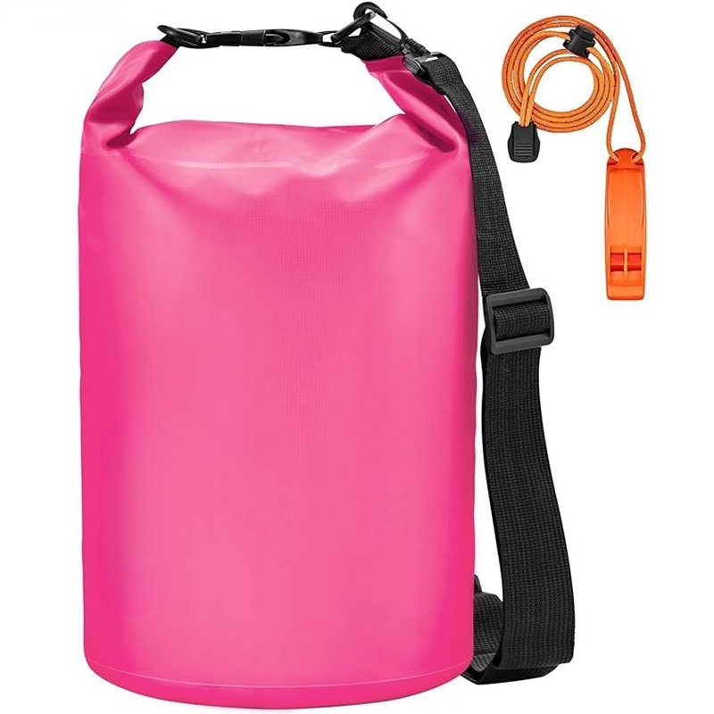 Benutzerdefinierter Schultergurt 30L wasserdichter Dry Bag Ocean Pack mit Pfeife für Bootfahren, Kajakfahren, Surfen, Rafting - UNEEDAL