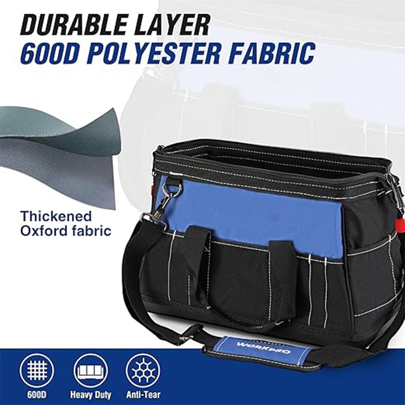 Portable Multi-Pocket Tool Organizer Bag