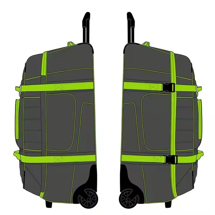 Custom Outdoor Long Time Use Luggage Trolley Bag