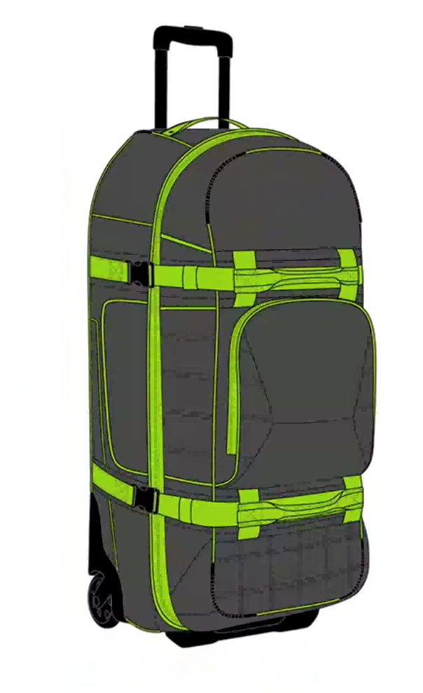 OEM Durable Waterproof Outdoor Luggage Trolley Bag Supplier